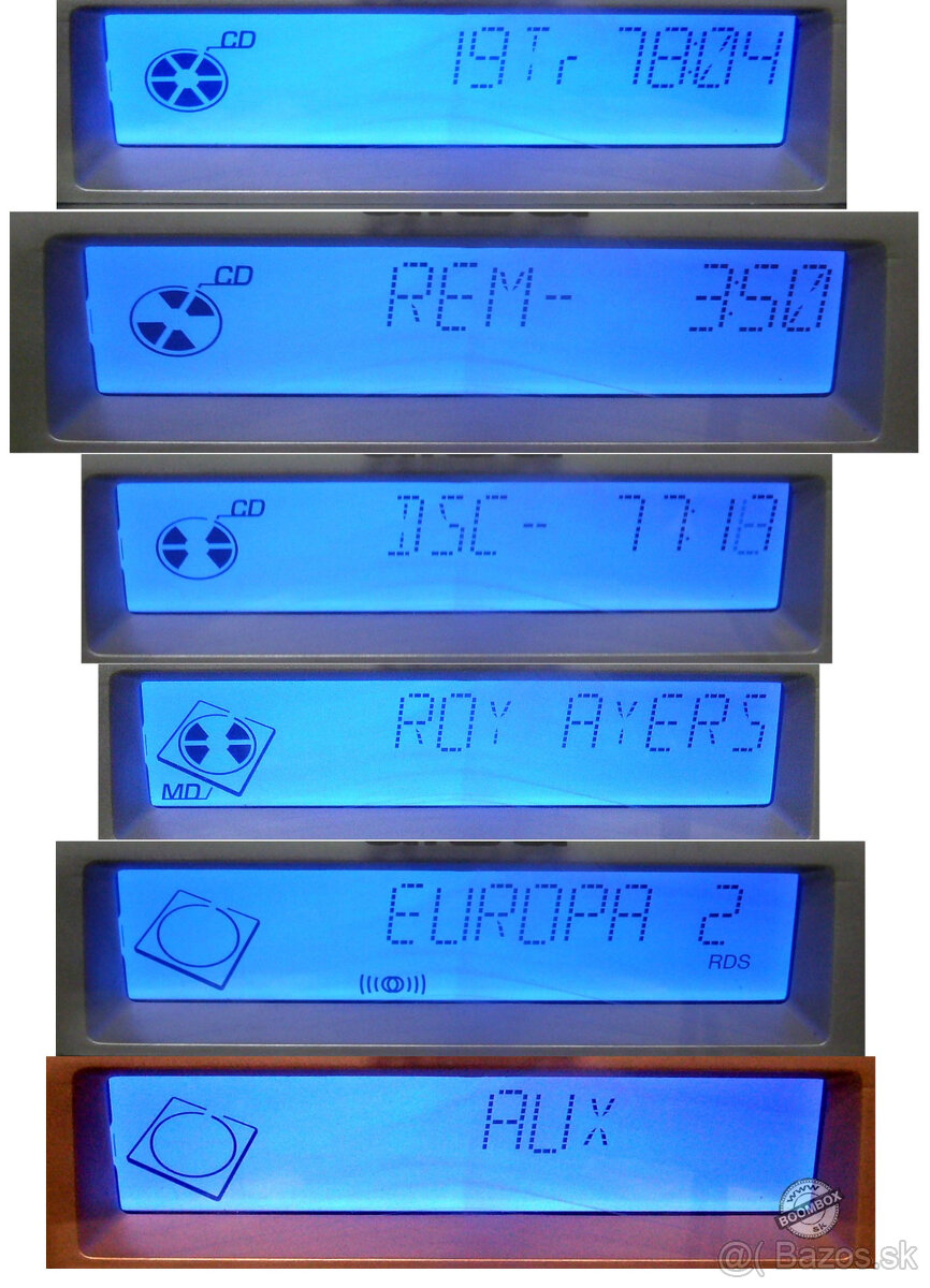 Aiwa LCX-MD211 - mikrosystém s minidisc rekordérom - 5