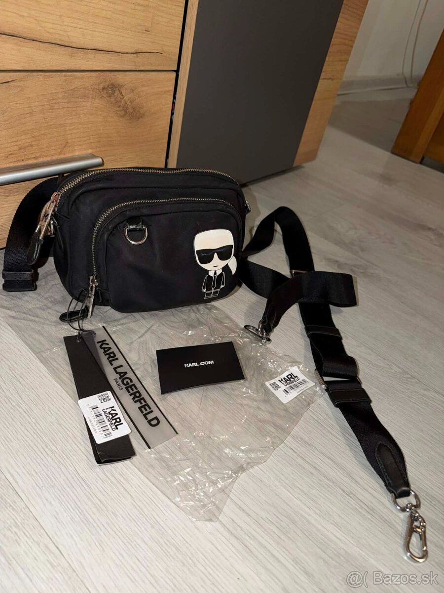 karl lagerfeld original 2v1 crossbody taska-ladvinka - 5