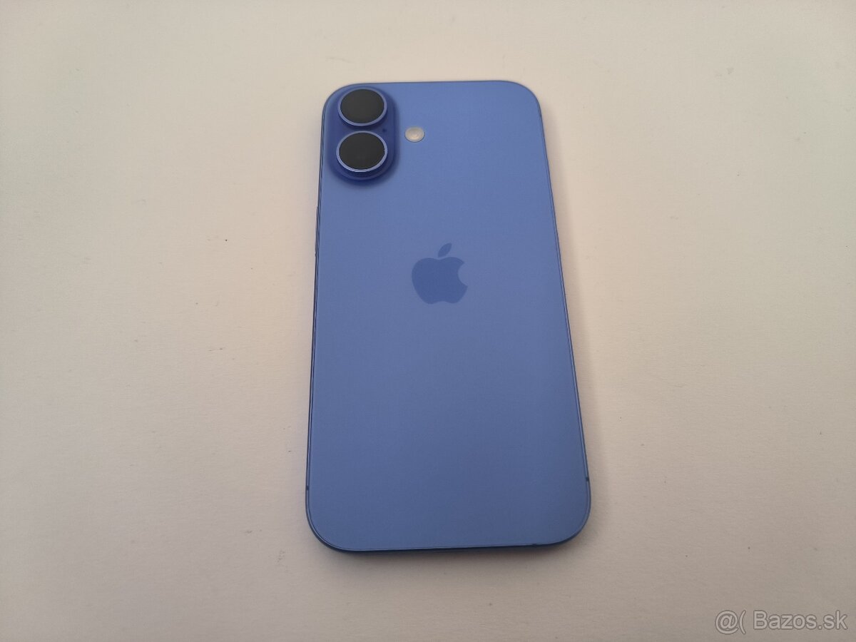 apple iphone 16 128gb Ultramarine / Batéria 90% - 5