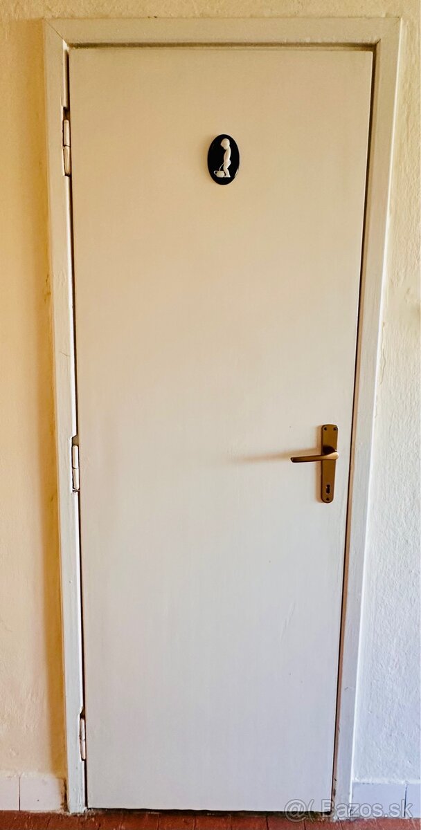 drevené interierové dvere+drevená zárubňa - 5