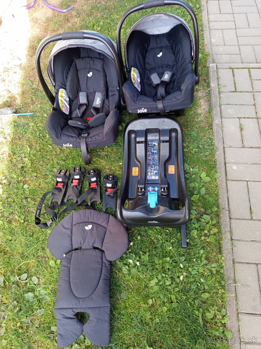 Súrodenecký/ dvojickovsky kočík 3v1 - 5