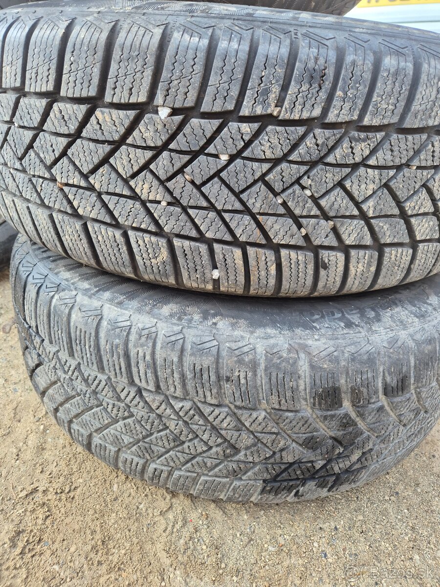 Predám Zimné pneumatiky na elektrónoch 5x112r16 - 5