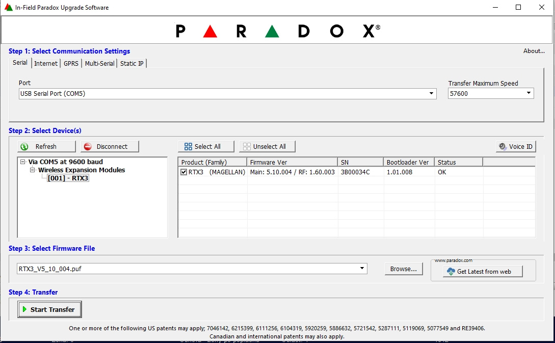 ⚡️ Paradox bezdrát nadstavba RTX-3 868MHz ⚡️ - 5