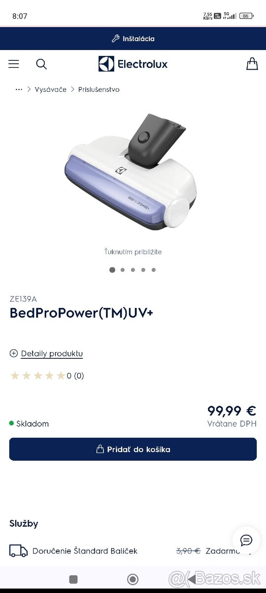 Hubica elektrolux - 5