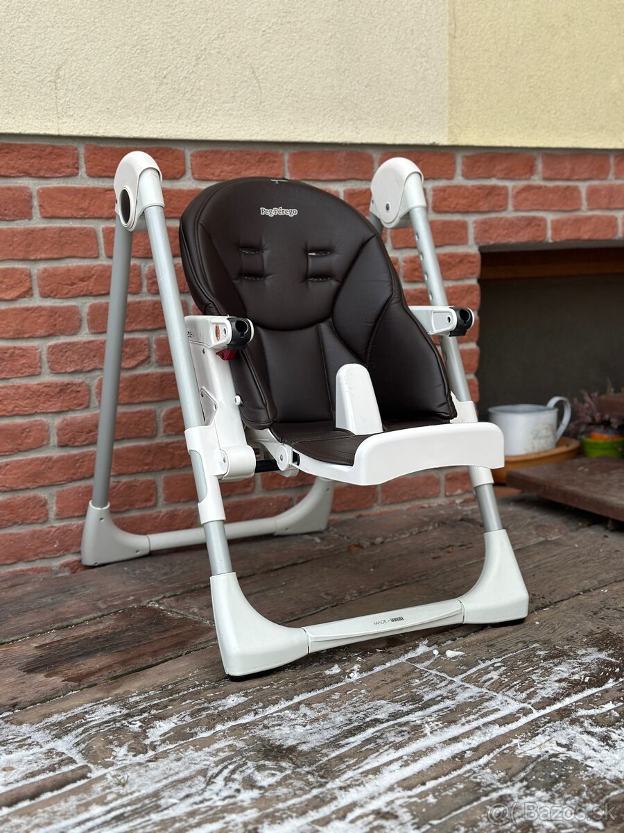 Detská jedálenska stolička PEG PEREGO+ chodak+hojdacka - 5