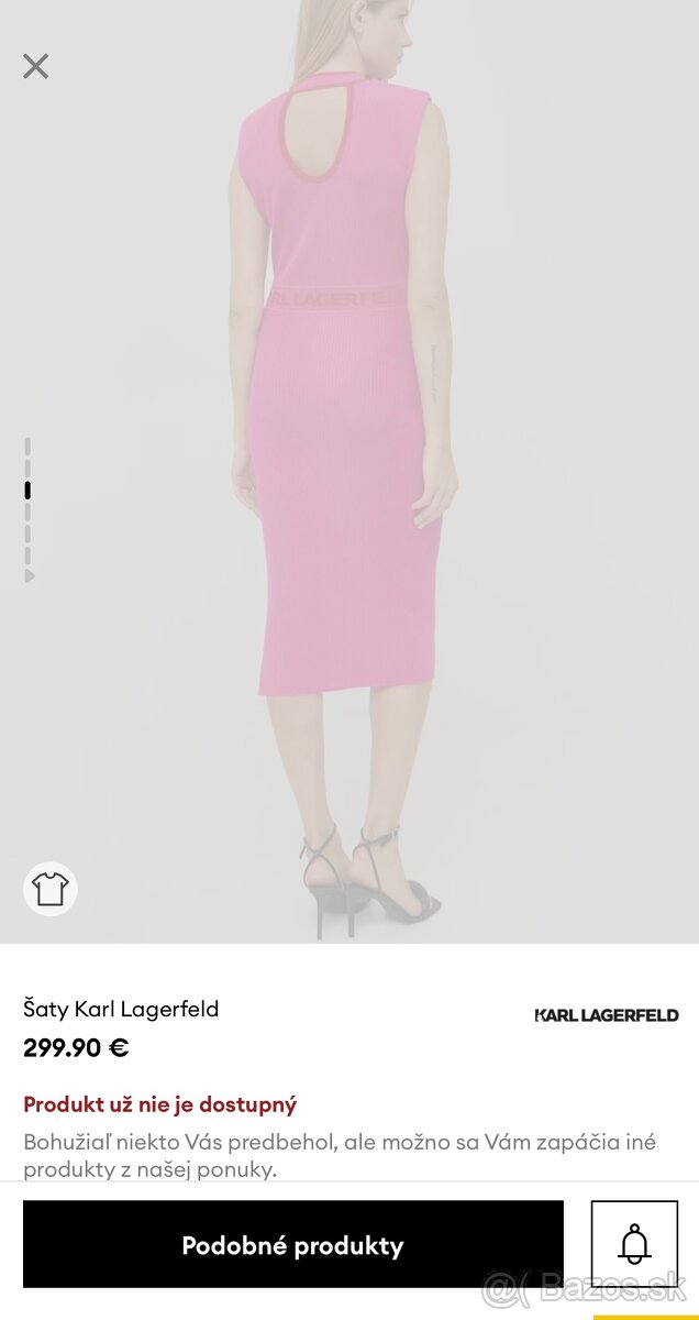 Šaty Karl Lagerfeld - 5