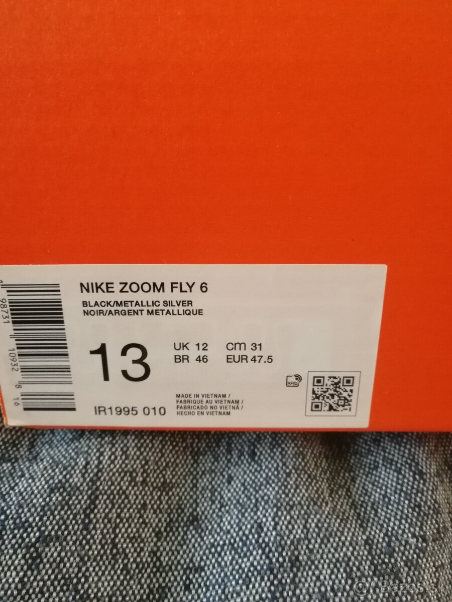 Nike Zoom Fly 6 UK 12 - 5