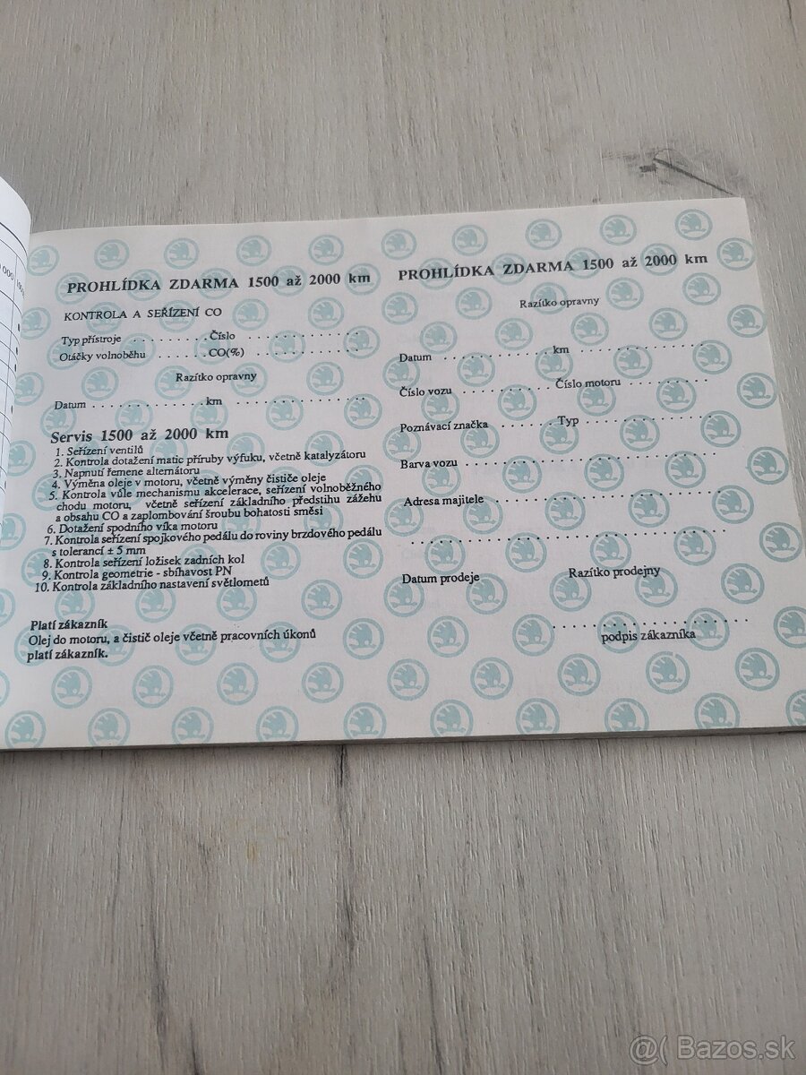 Škoda-pick-up návod k obsluze a údržbe, - 5