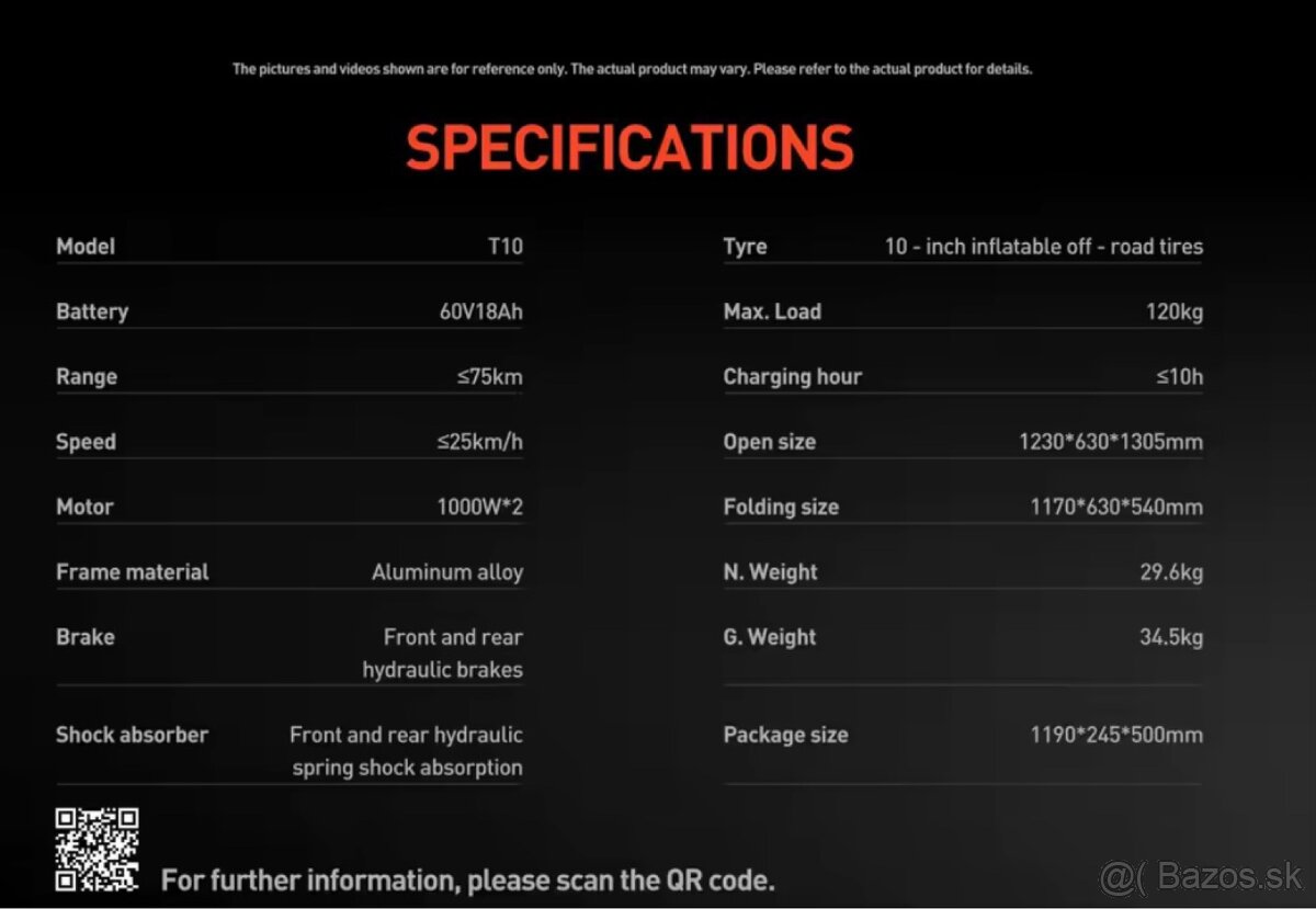 Joyor T10 2x1000W - 5