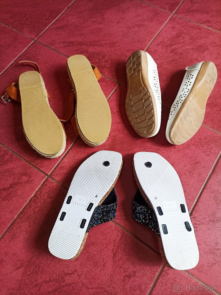 Sandále, žabky-predám - 5