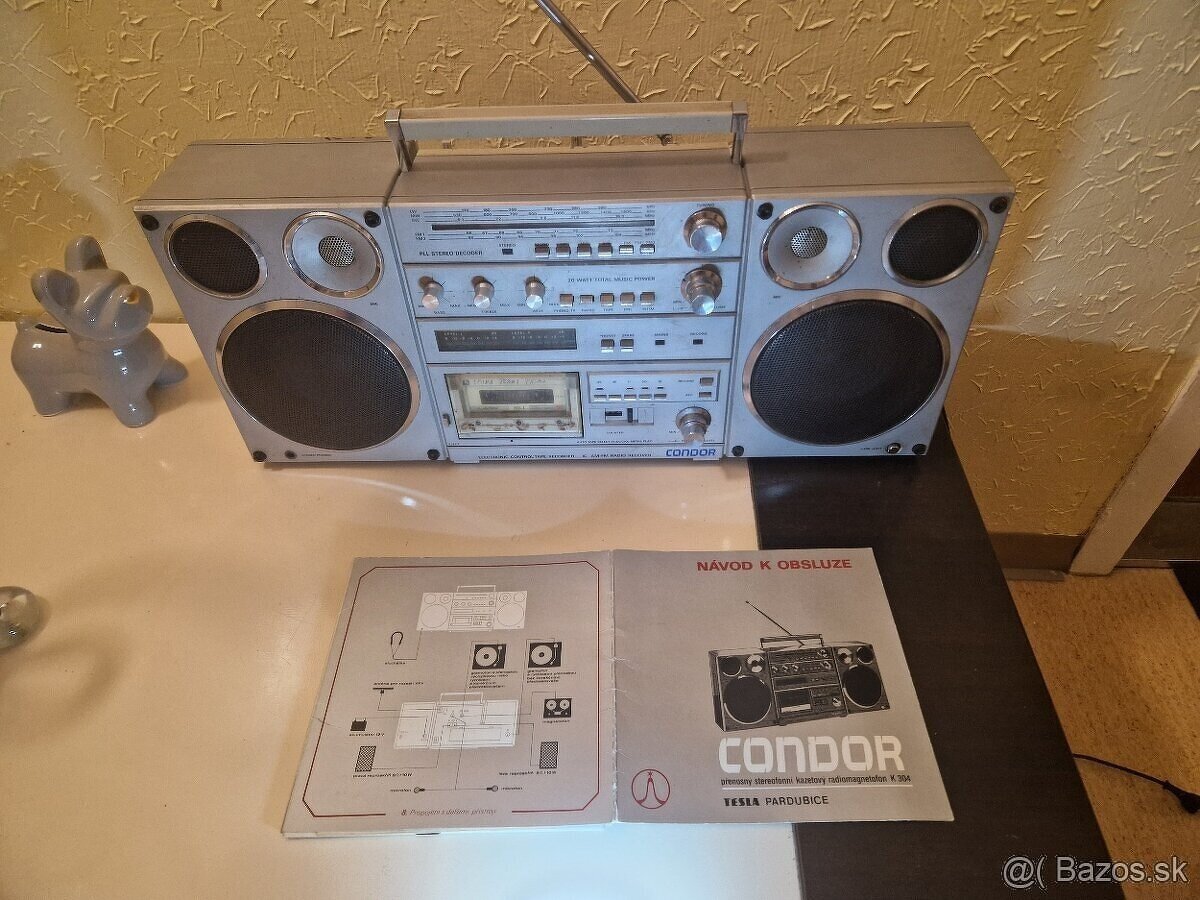 JVC Prenosný rádiomagnetofón - 5