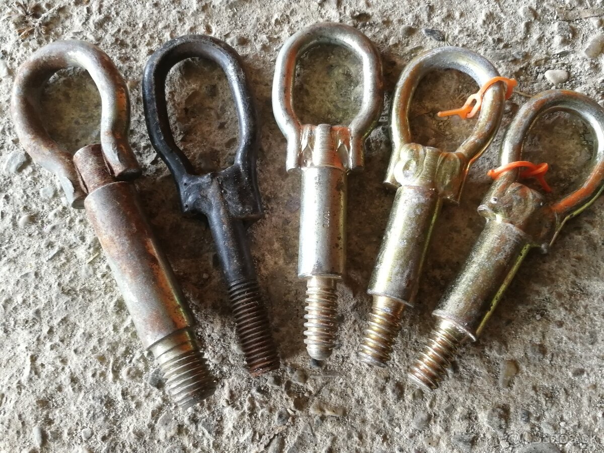 Zdvihák na auto, kľuč, oko - 5