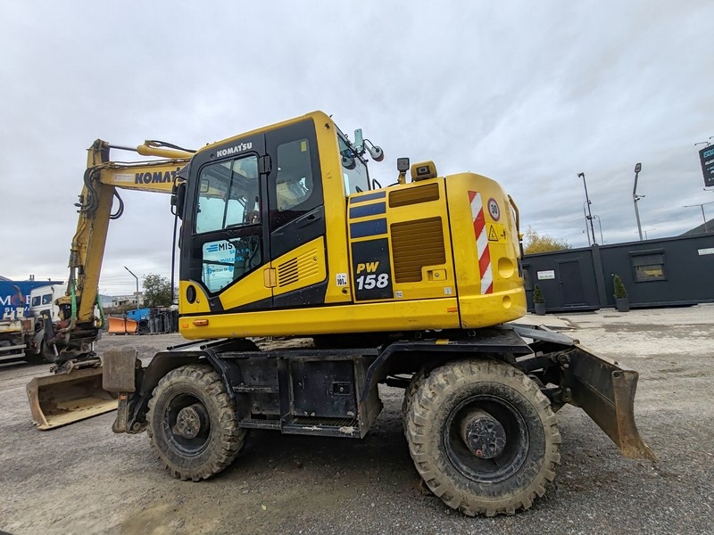 Komatsu PW158-11 - Kolesové rýpadlo - 5