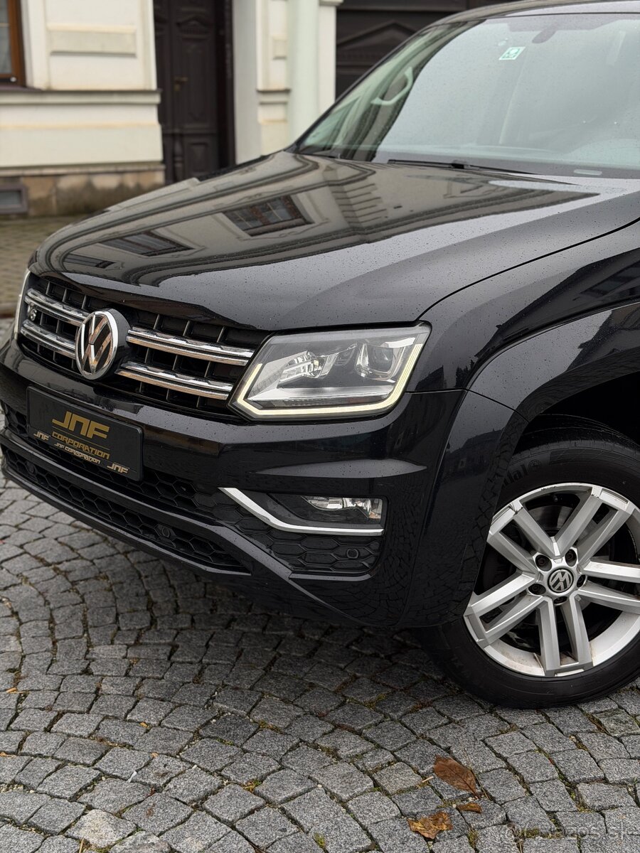VW AMAROK 3.0TDI V6 160kW 4x4 2016 LED Kůže TAŽNÉ 4motion