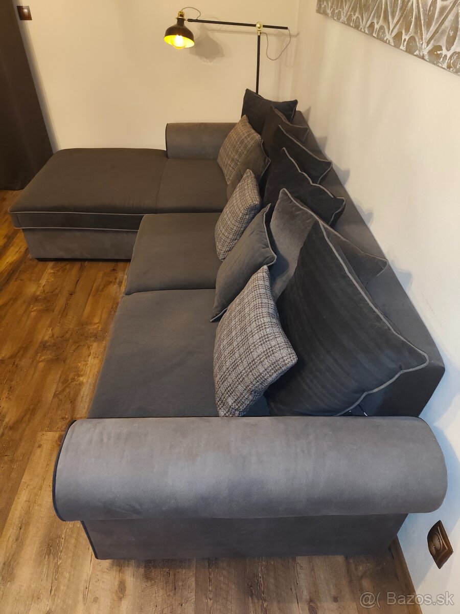 Sedačka+ kreslo+ stôl - všetko ako Nové - 5