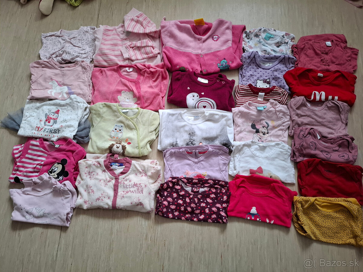 Dievčenské oblečenie 74-80 - 5