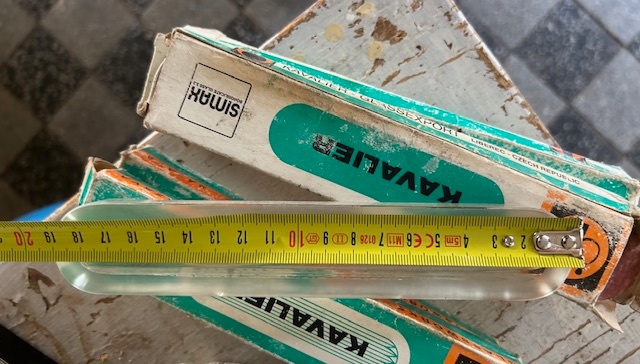 Sklo, vodoznak kotle, Kavalier Poldur - 5