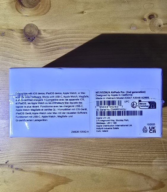 Apple AirPods Pro (2. gen) – originál, USB-C, zapečatené - 5