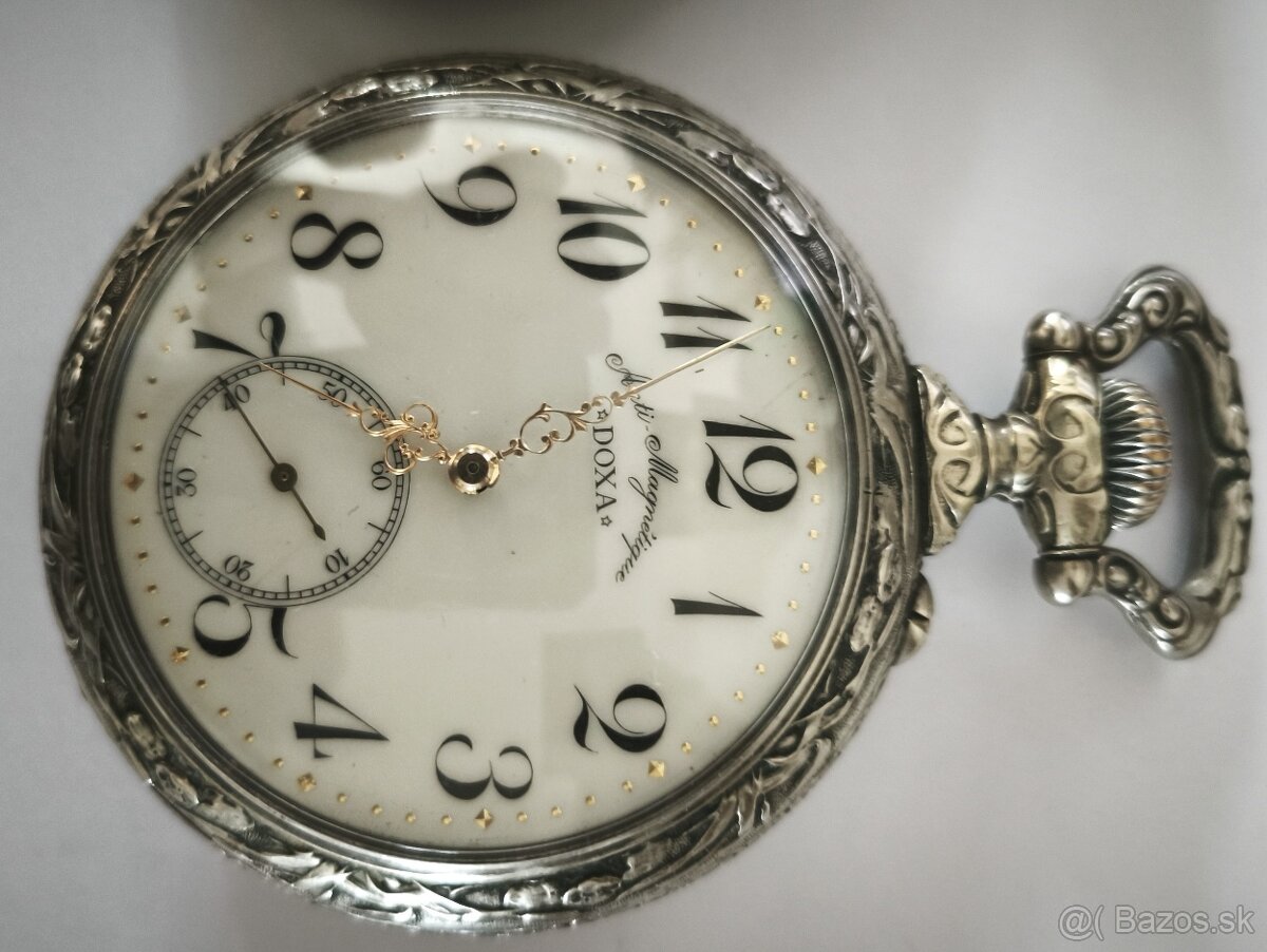 Starožitné vreckové hodinky DOXA - 5