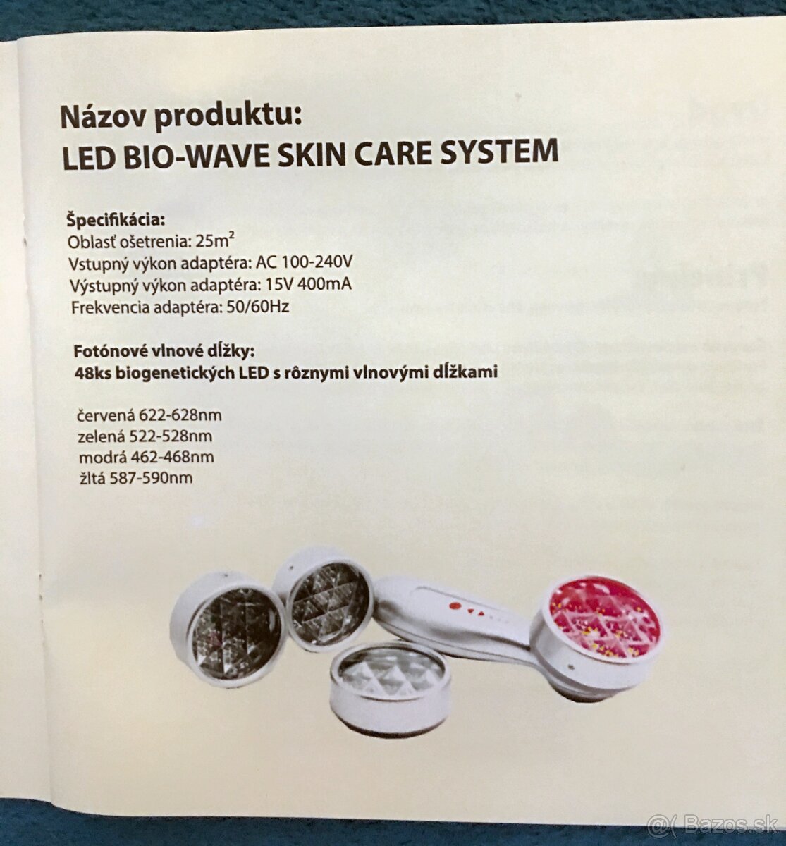 Predám novú kozmetickú BIO-lampu PerfectIdea - 5