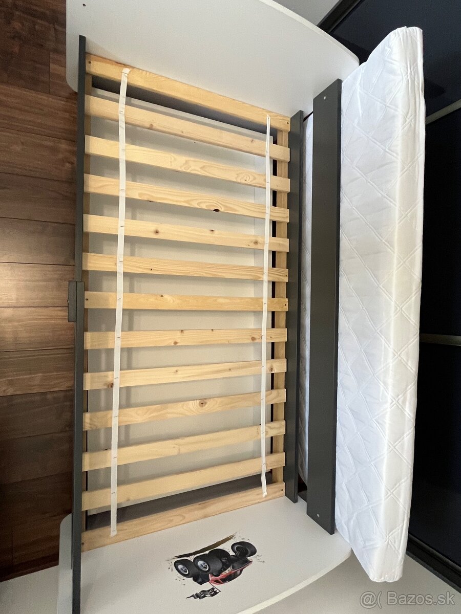 Detská posteľ MONSTER TRUCK 160x80 cm - 5