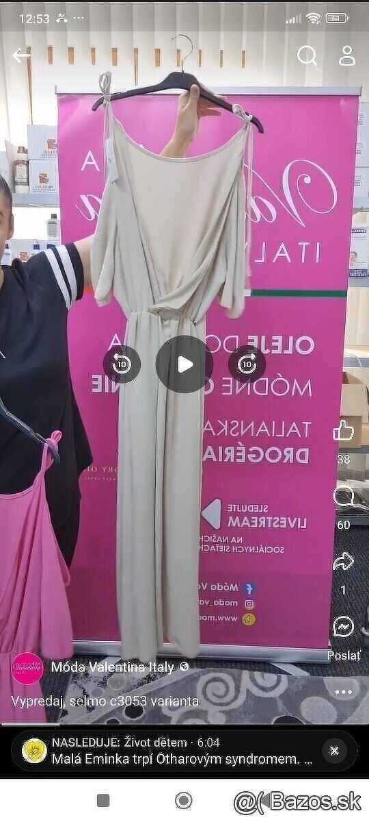 boho šaty univelkost nove - 5