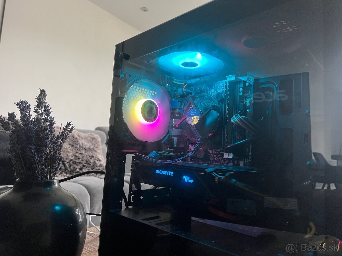 Herná PC zostava Monitor, Počítač, klávesnica, myš - 5