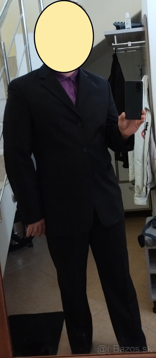 Pánsky oblek - veľkosť 50 (M) - 5