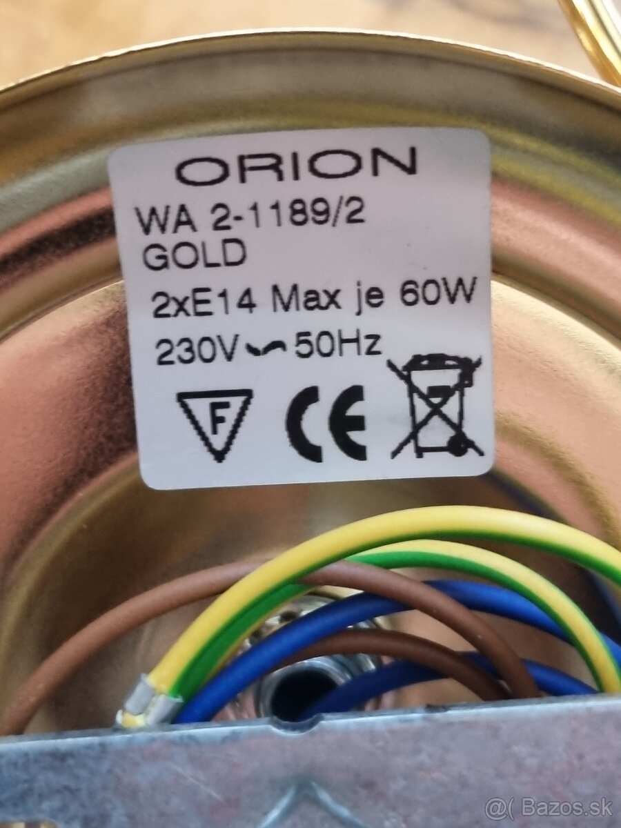 Nástenné svietidlo Orion. - 5