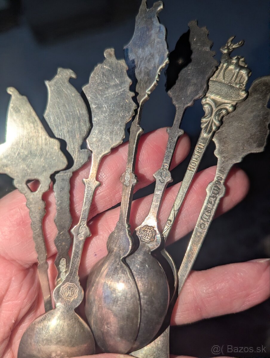 Zberateľské malé lyžičky - 5