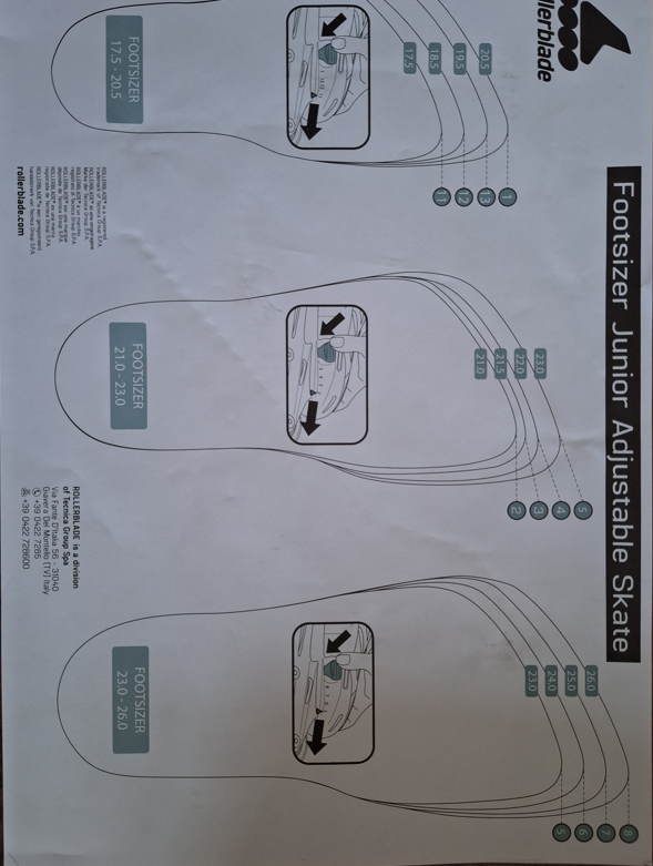 Rollerblade Microblade – detské kolieskové korčule (nové) - 5