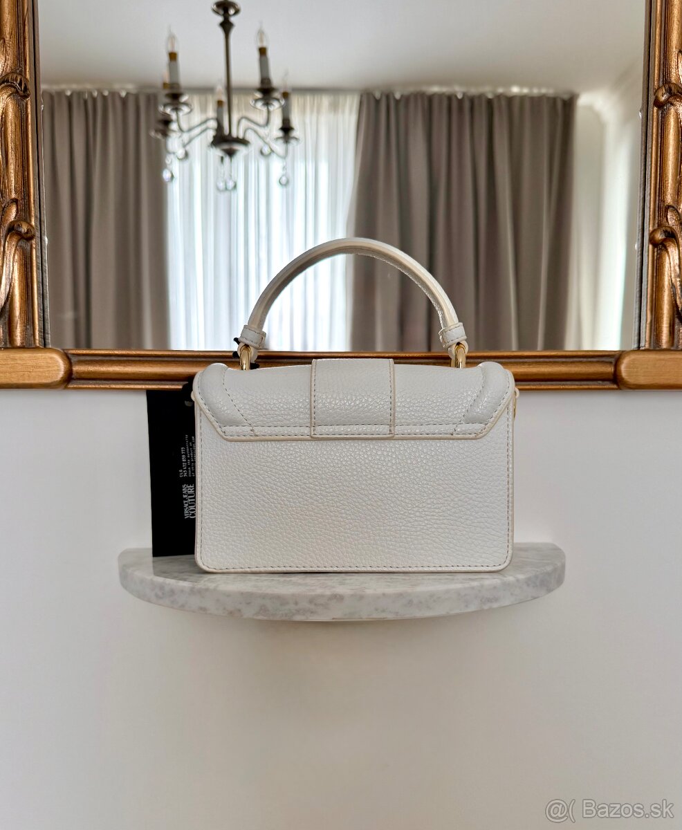Dámska originál biela kabelka - 5
