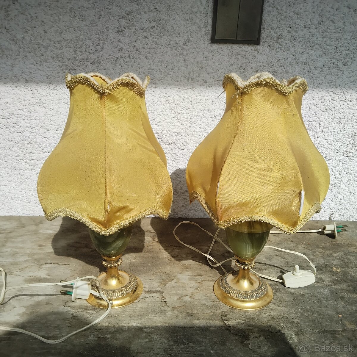 Krásne parove lampicky funkčné onyx - 5