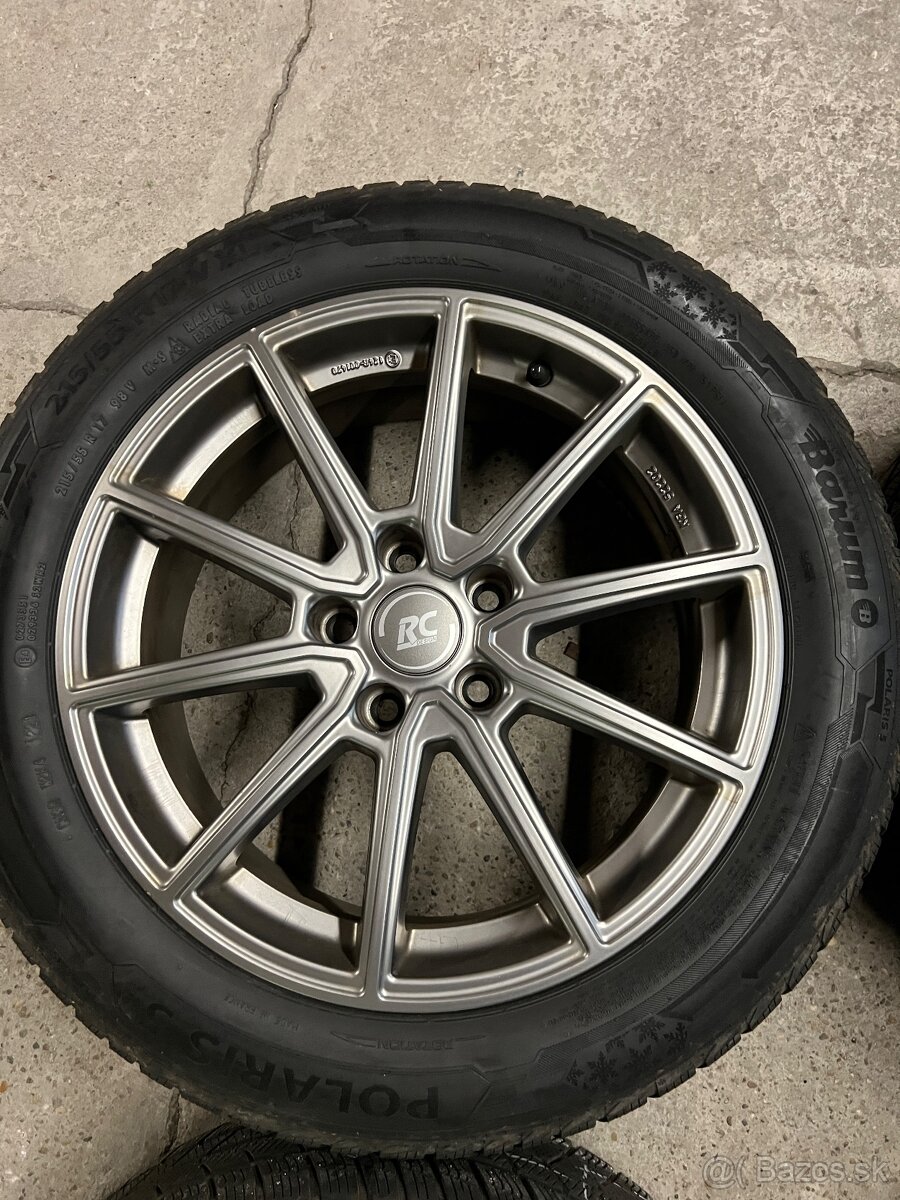 Zimná sada VW Passat, Golf.. R17 - 5