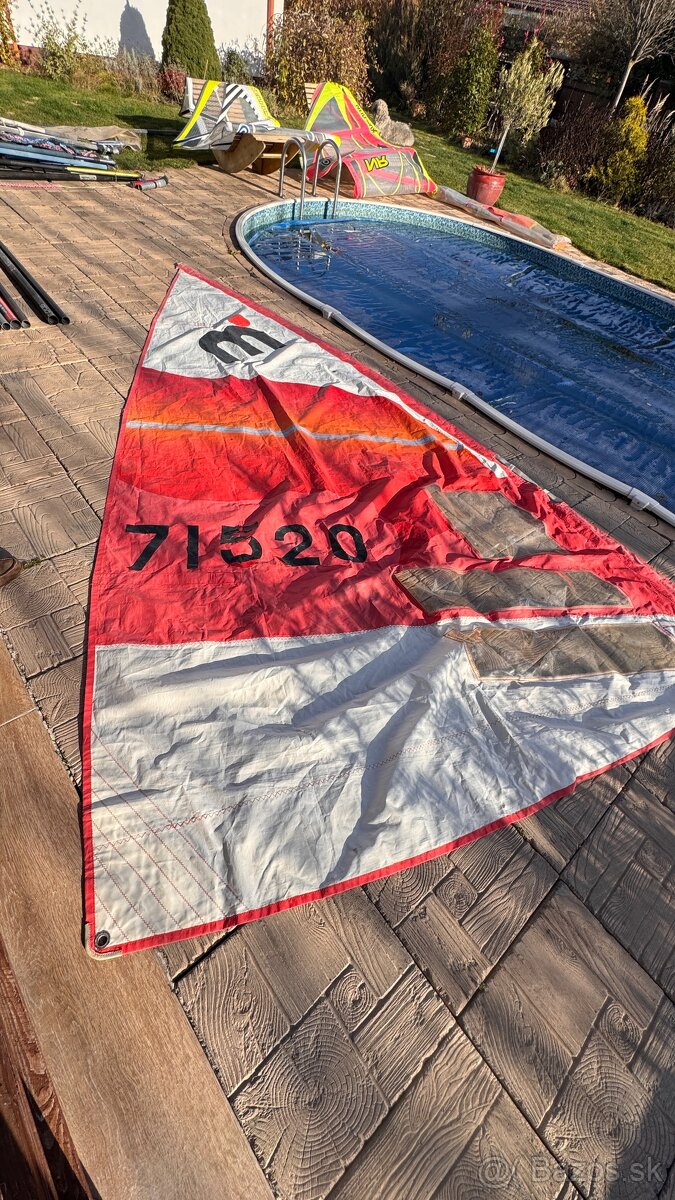 WINDSURF PLACHTA MISTRAL - RETRO - 5