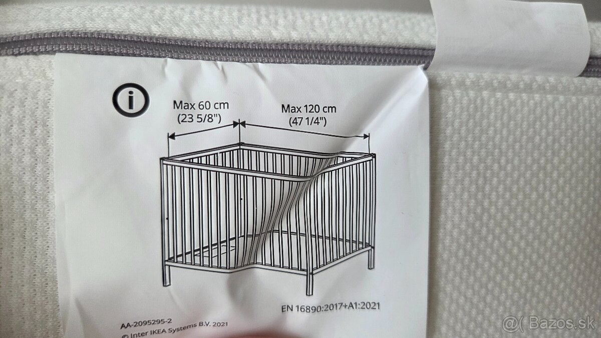 Detská postieľka + matrac - 5