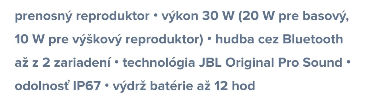 BT REPRODUKTOR JBL Flip 6 - 5