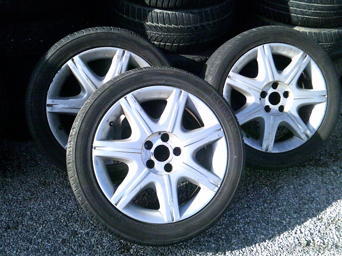 Alu disky 7jx17 rozteč 5x112 - 5