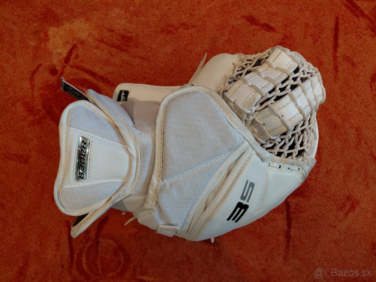 Brankárska lapačka Bauer Supreme 3s, velkost intermediate - 5