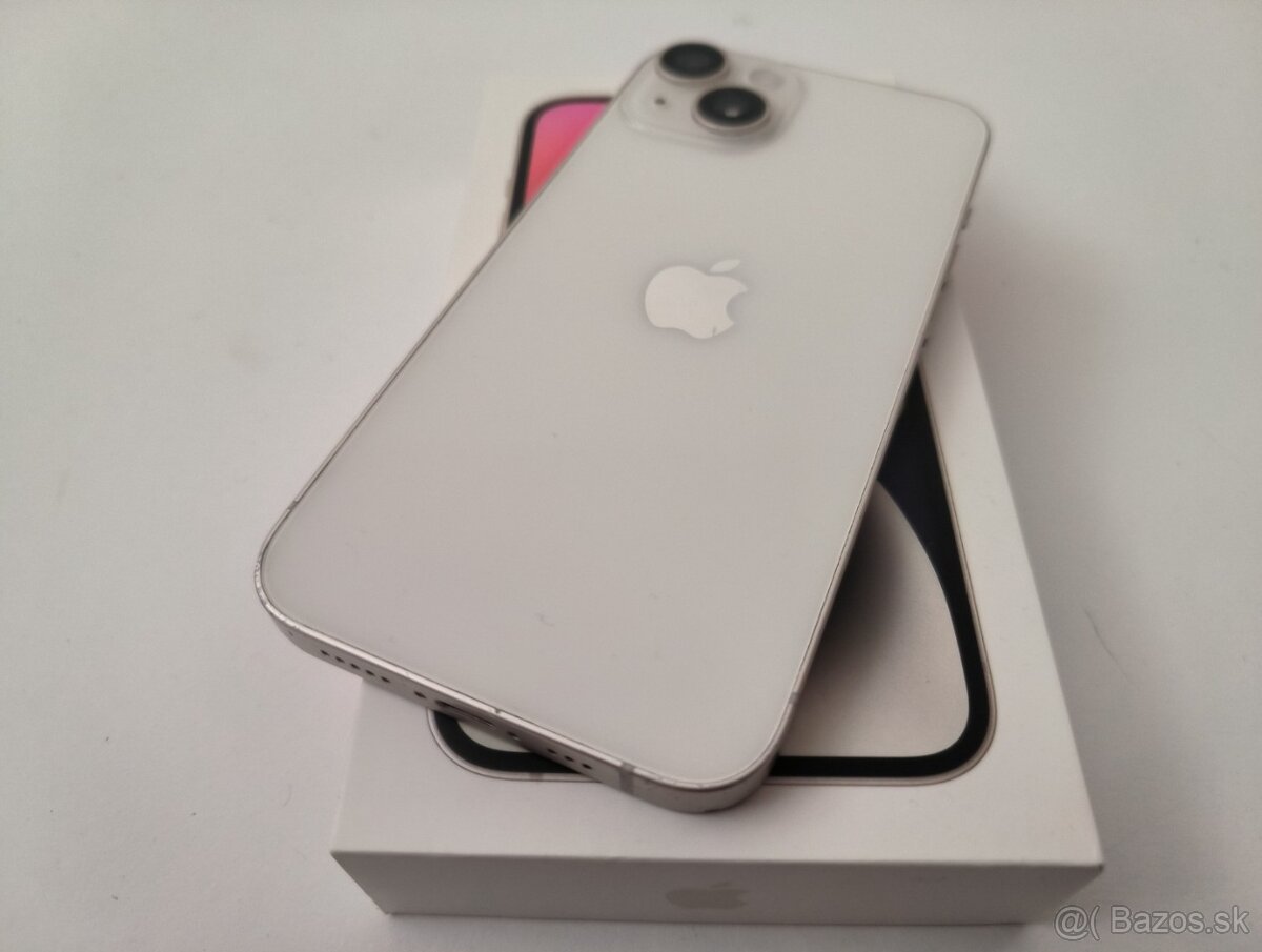 apple iphone 14 128gb Starlight / Batéria 100% - 5