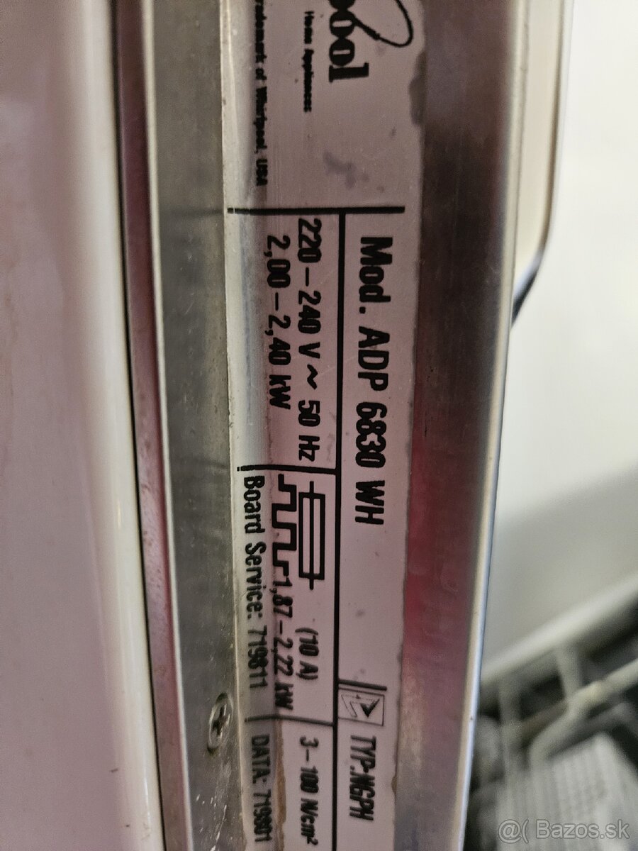 Umyvacka Whirlpool 60cm ADP6830WH - 5