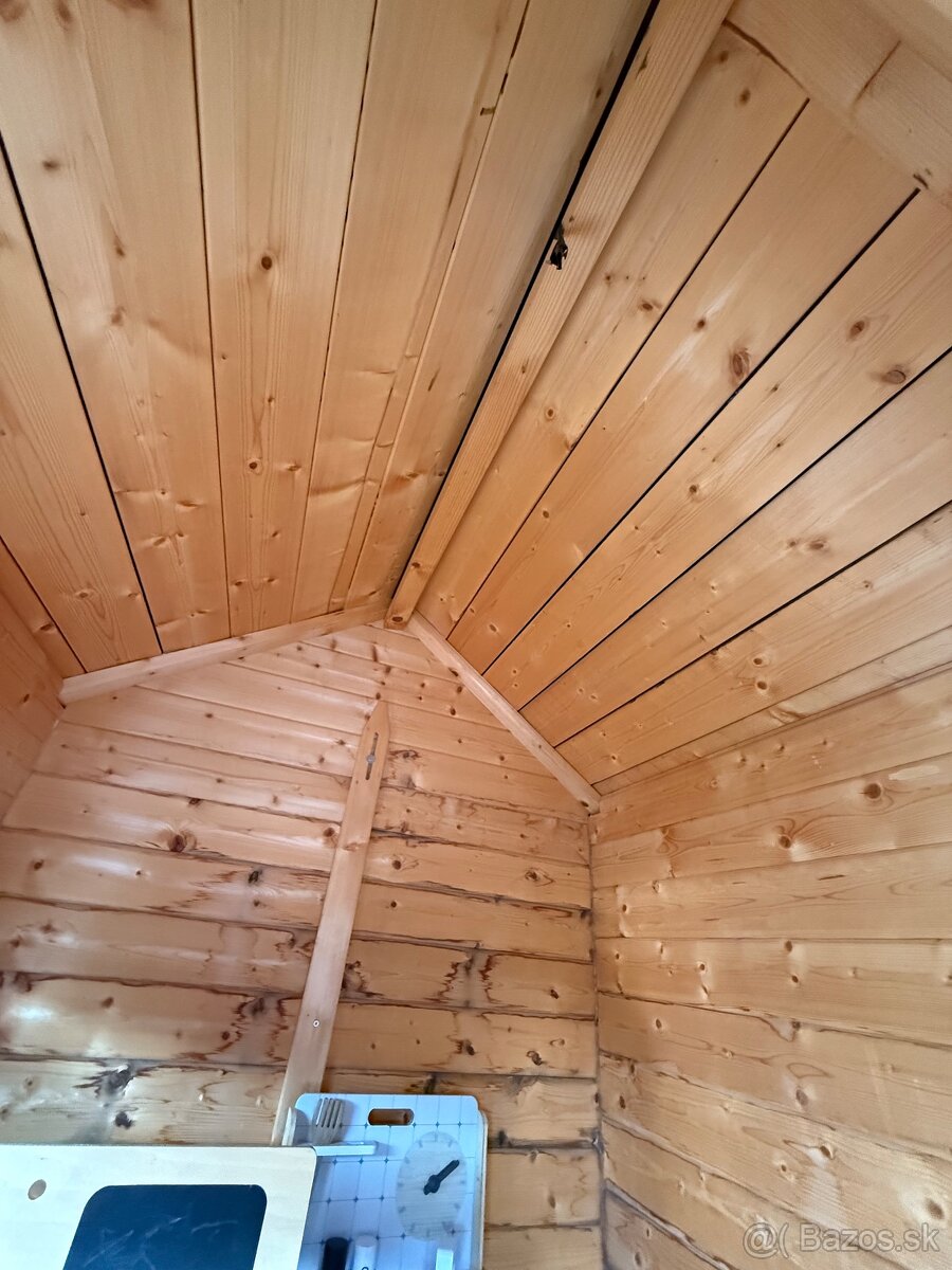 Detský drevený záhradný domček - 5