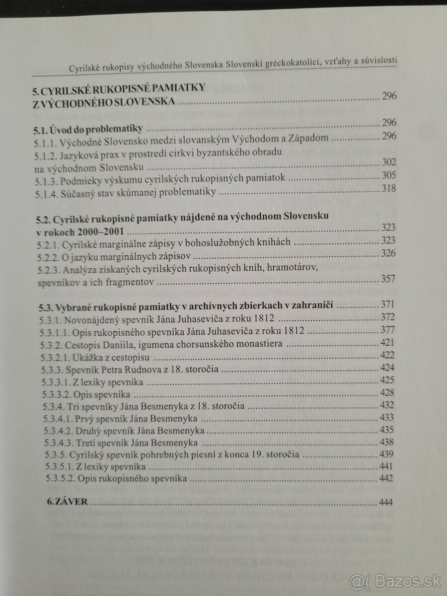 Cyrilské rukopisy z východného Slovenska - Peter Žeňuch - 5