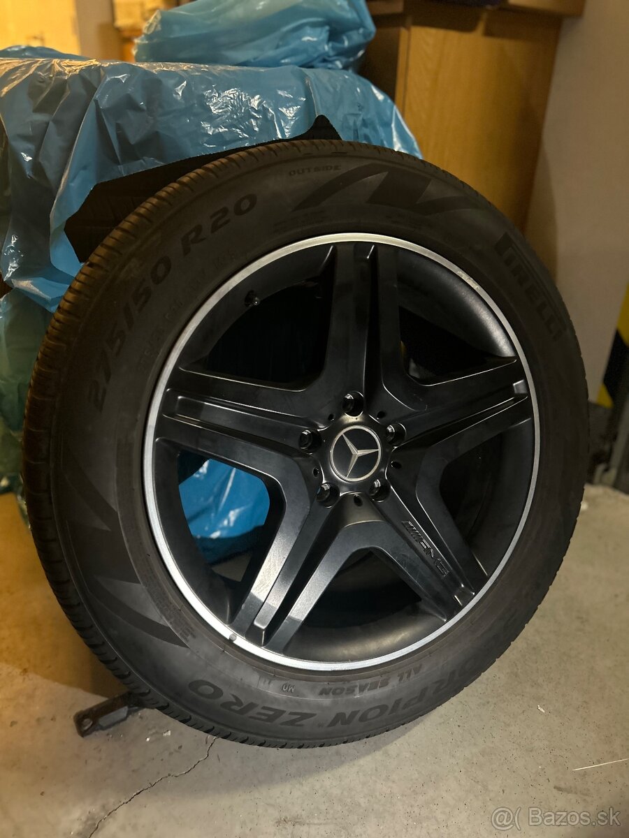 Disky mercedes AMG + pneu Pirelli 275/50 r20 - 5