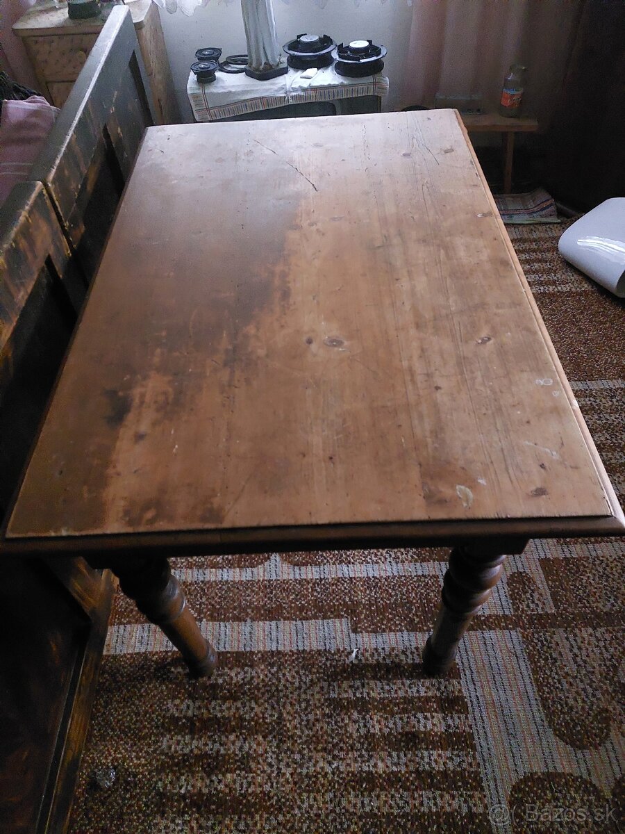 Starožitný nábytok, posteľ. - 5