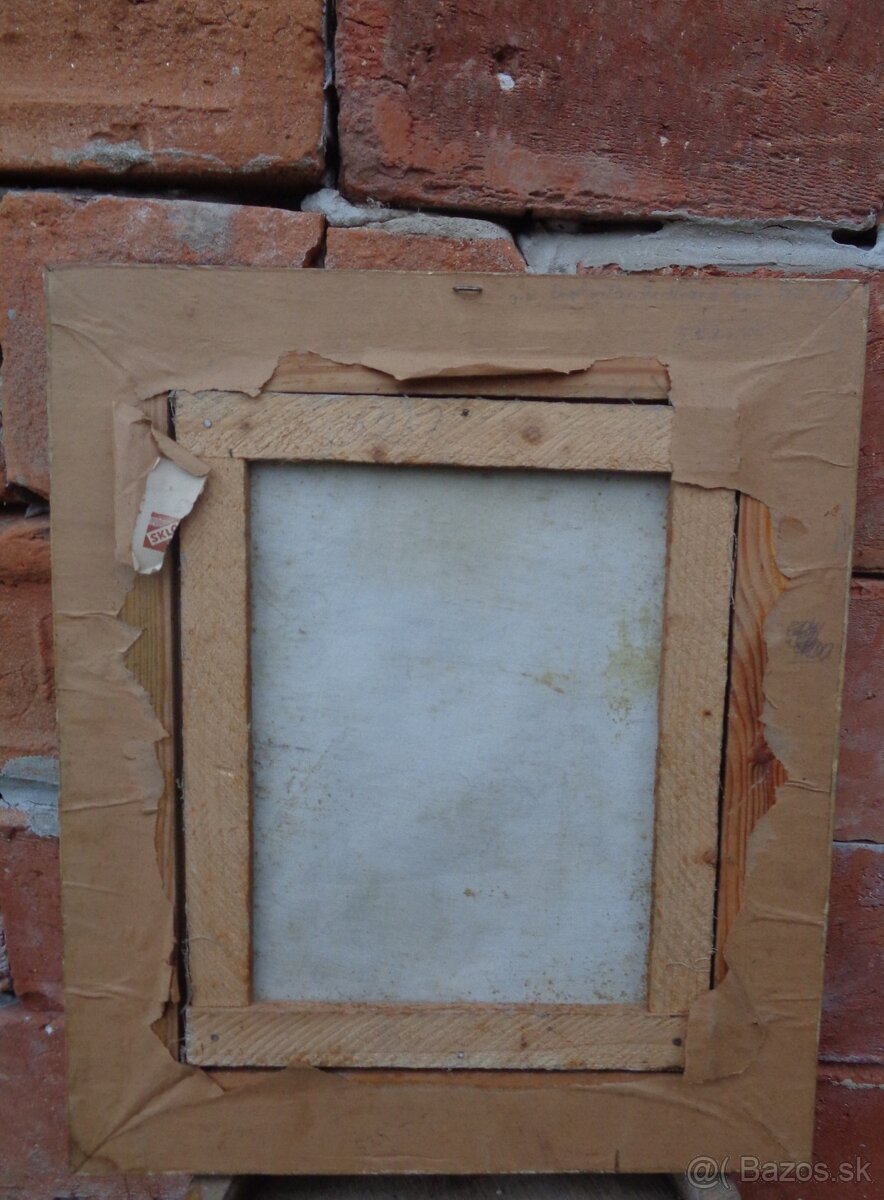 obraz Eduard Benes. -olejomalba na platne. - 5