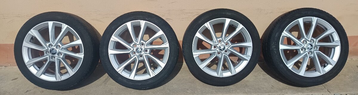 Alu-disky Škoda R17 5x100 - 5