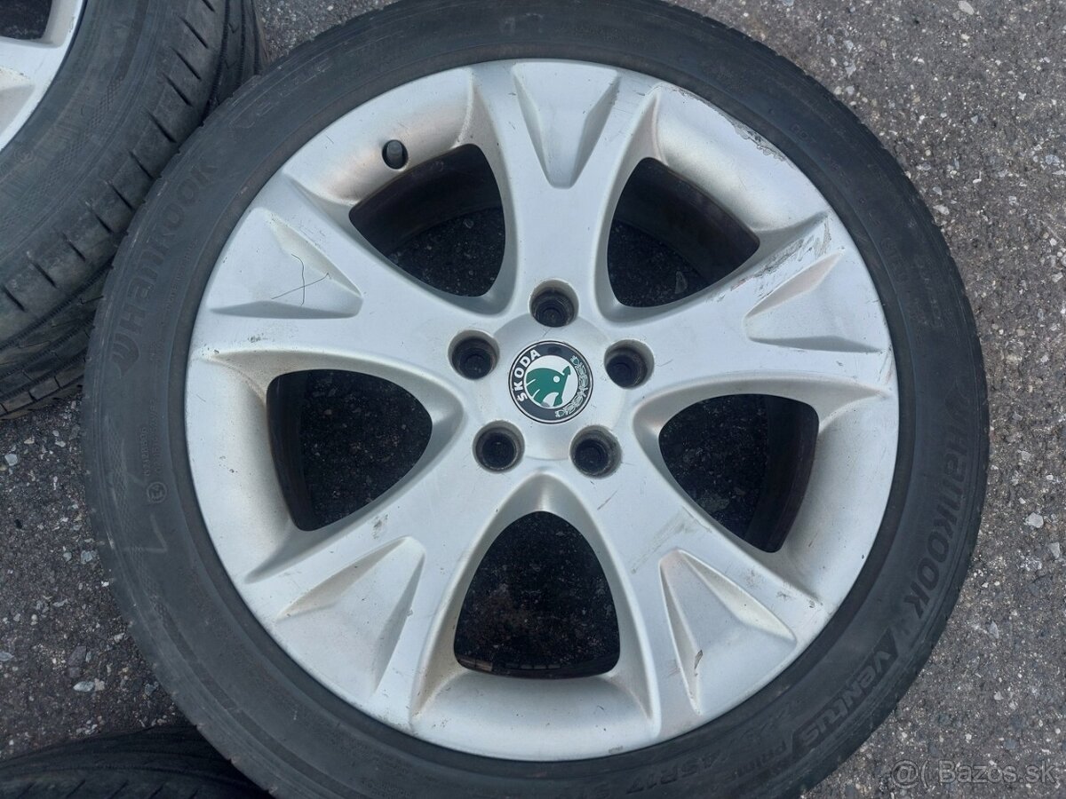 ELEKTRÓNY PNEUMATIKY ŠKODA PALLAS R17 5X112 7JX17 - 5