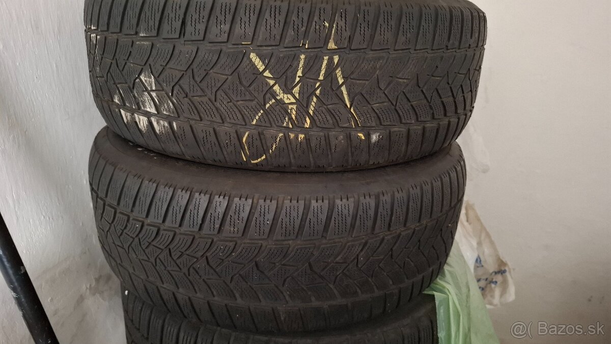 Predám 2ks Dunlop SP Sport 215/60/16, zimné - 5