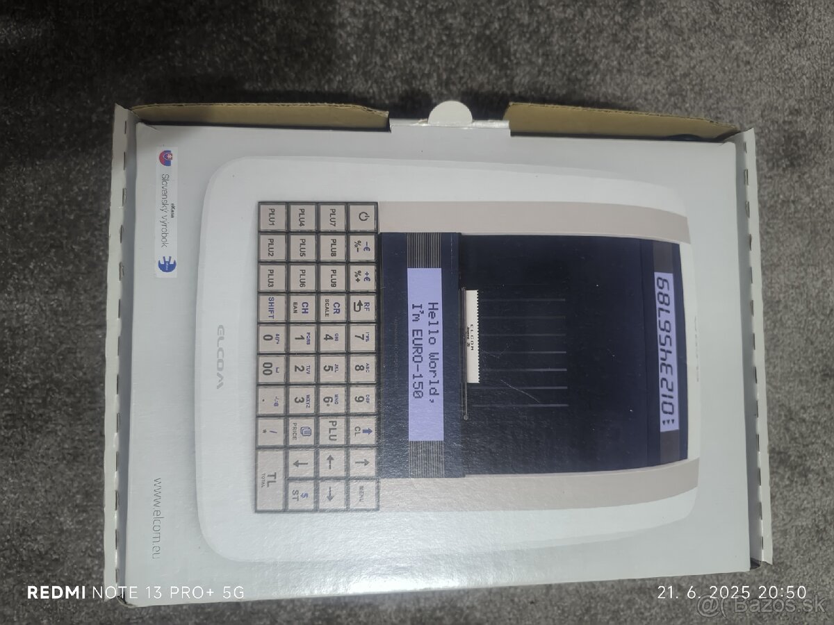 Euro 150/0 Flexy STD s výsuvnou pokladňou na peniaze. - 5